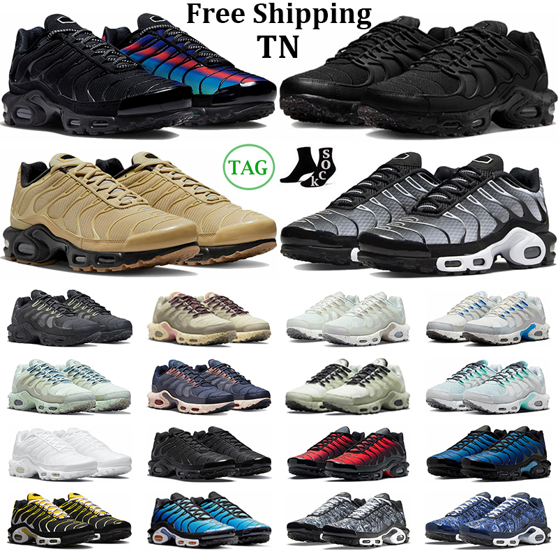 

2023 terrascape tn plus running shoes men women tn 3 Triple Black white Unity Sky Blue Wild Prints Gold Bullet Neon mens trainers outdoor sneakers, #30