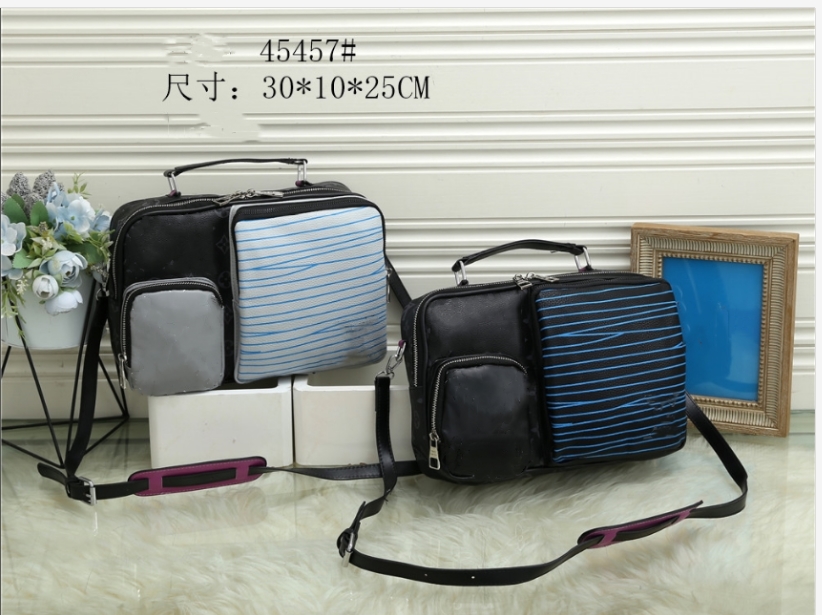 

Designer Handbags Men Shoulder crossbody Bag Leather TRIO Messenger Bags Luxury Make up Bag wallet Tote Man's bag, Customize