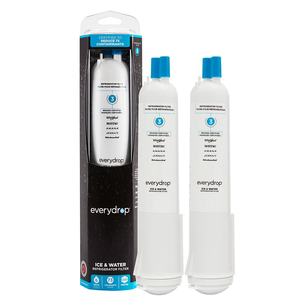 

Everydrop EDR3RXD1 Whirlpool Refrigerator Water Filter 3 (2 Pack)