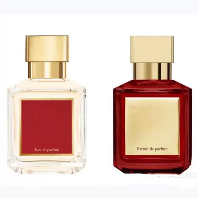 

Promotion Baccarat Perfume 70ml Maison Bacarat Rouge 540 Extrait Eau De Parfum Paris Fragrance Man Woman Cologne Spray 2.4fl.oz Long Lasting Smell fast ship