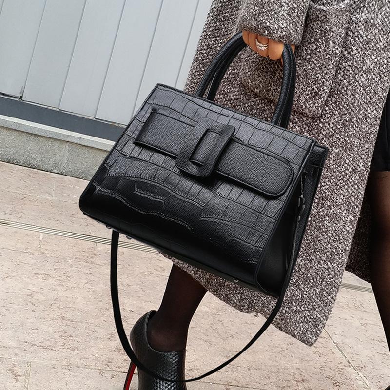 

Evening Bags 2023 High Quality Genuine Leather Handbags Fashion Shoulder Messenger Large Capacity Casual Tote Sac A Main, Black