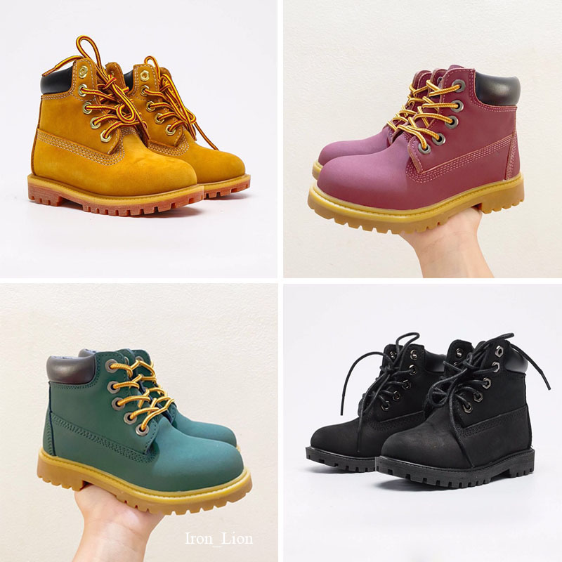 

Kids Shoes boots martin booties mens wheat black Ankle boot red white pink olive camo browm navy blue outdoor sports sneakers, Free socks