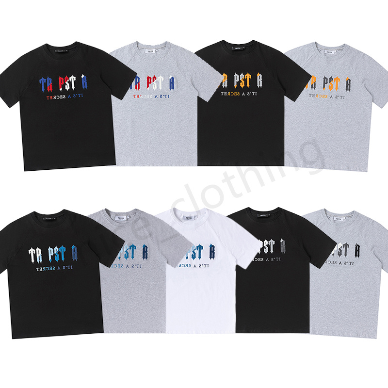 

Mens Designer Trapstar Tees Luxury Fashion T Shirts Mens Womens Tees Brand Short Sleeve Hip Hop Streetwear Tops Clothing Clothes