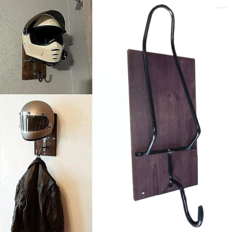 

Motorcycle Helmets Helmet Rack Jacket Hook Wall-Mounted Holder For Home Office Decoration Jackets Gloves Keys Z6Z1, As shown
