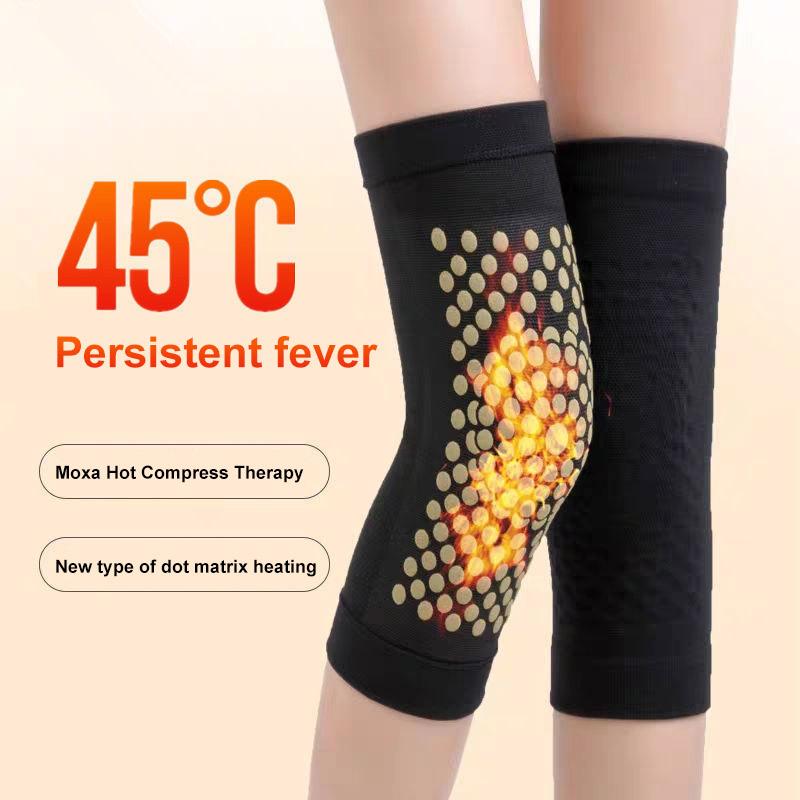 

Knee Pads Elbow & Arthritis Warm Wormwood Fever Cold-proof Breathable Self-heating Sports Support, Four seasons ordinar