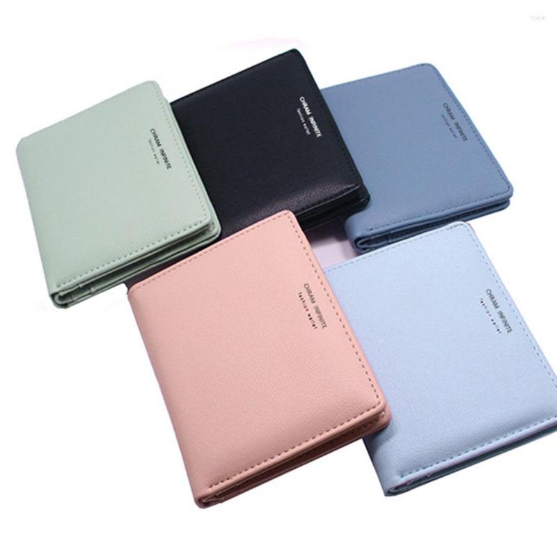 

Wallets 2023 Short Clutches Wallet Woman Large Capacity Section Biofold For Outgoing Shopping Sale-WT, Black