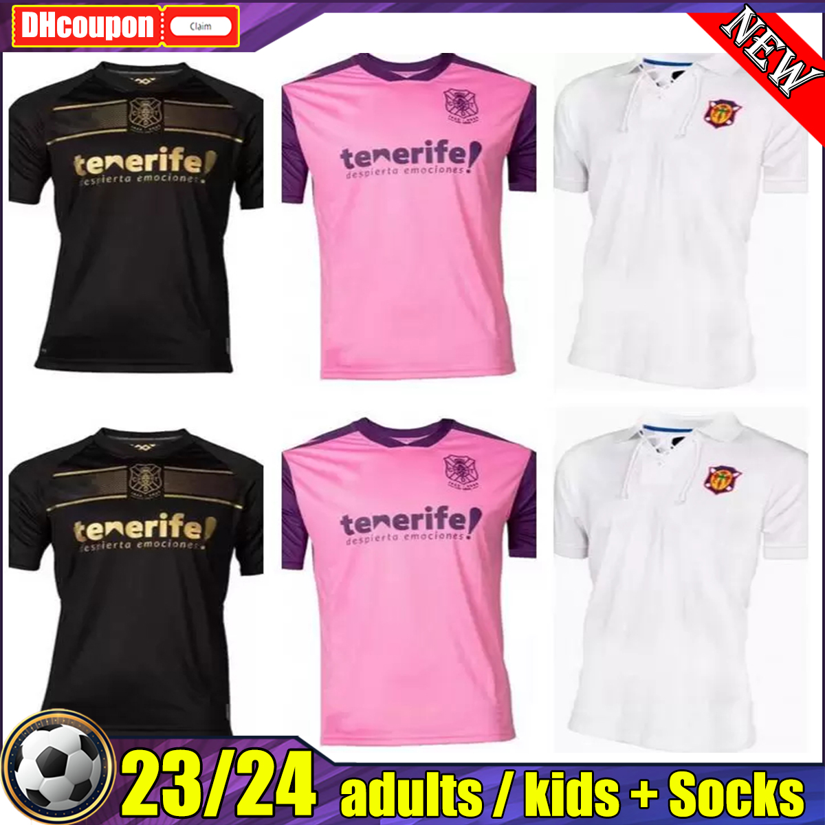 

2022 2023 Barreiro camisetas Rodriguez soccer jerseys 22 23 CD LUGO Tenerife Castellon BERMEJO JAMELLI Men football shirts Uniforms top thai Camisetas Futbol, 02