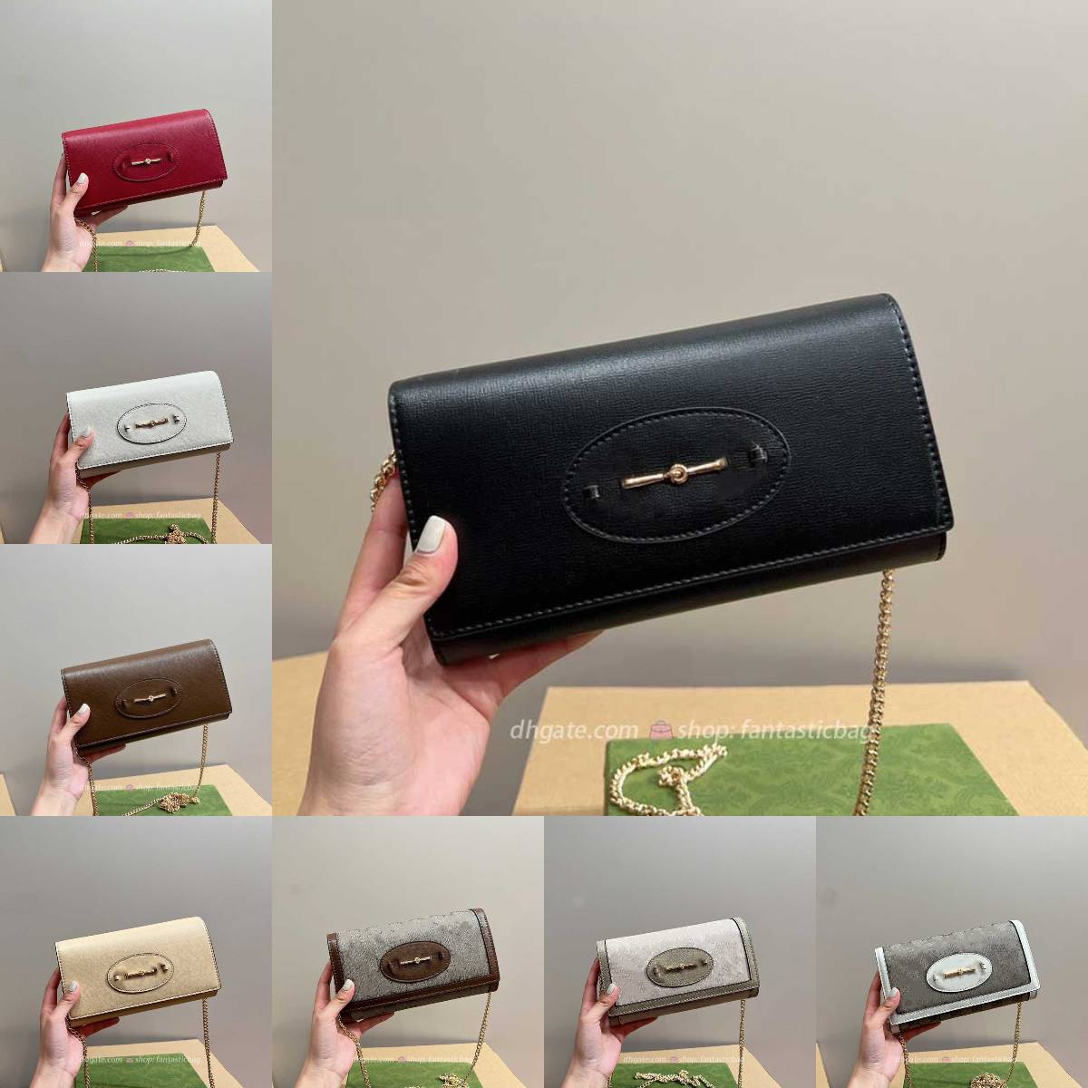 

Premium sense chain bag fashionable versatile shoulder crossbody retro phone bag tide long purse