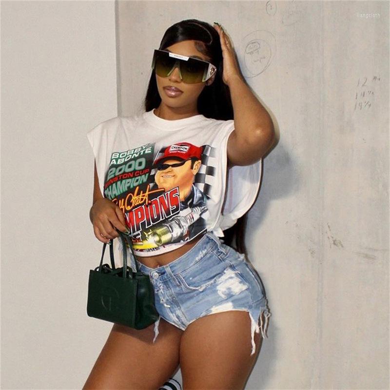 

Women' Shorts MJKBH 2023 Summer Women' Clothing Fashion High Waist Distressed Sheath Slim Street  All-Matching Denim Women, Blue