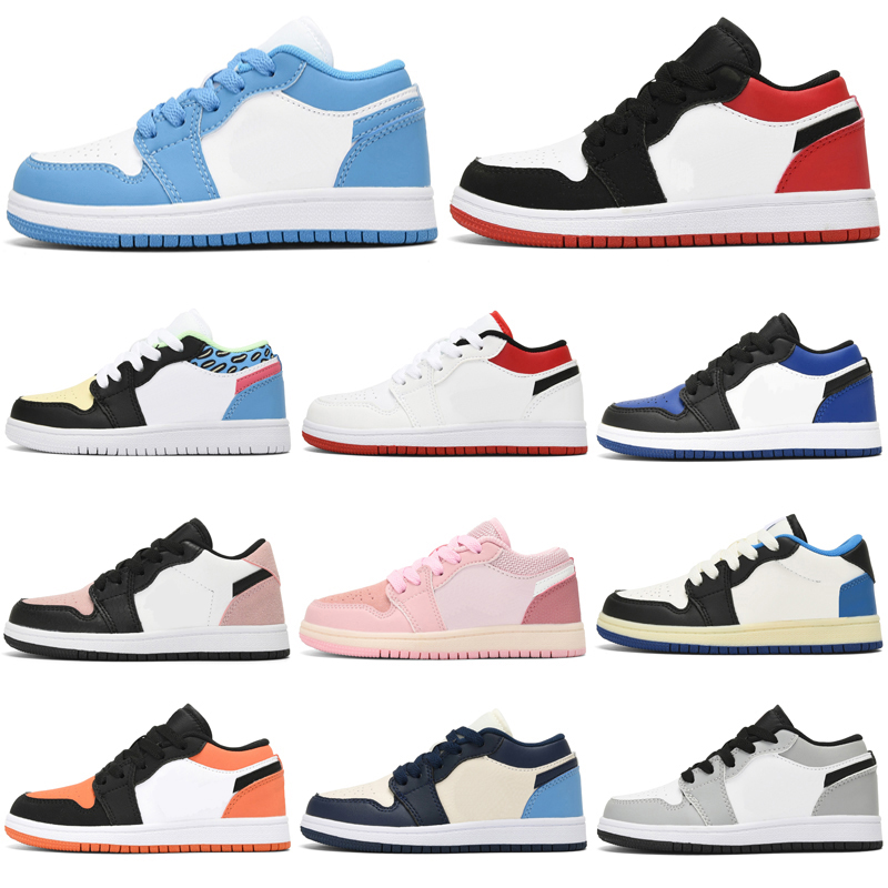 

2023 travis Jumpman 1s low boys Basketball Shoe 1 boy girls sneaker designer Pine Game Chicago mocha kid youth toddler trainers sports Size 24-37, As photo 29