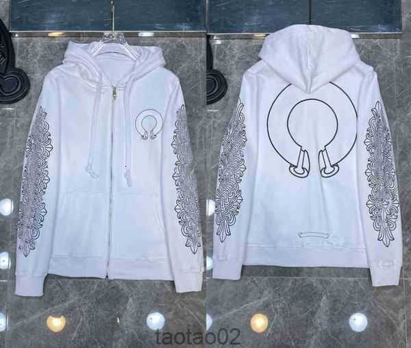 

Designer Hearts Hoodie Chromes Mens Hoody Clothing Hoodies Hooded Ch Cross Flower Arm Front Printed Pocket Zippere2155fd1, 18