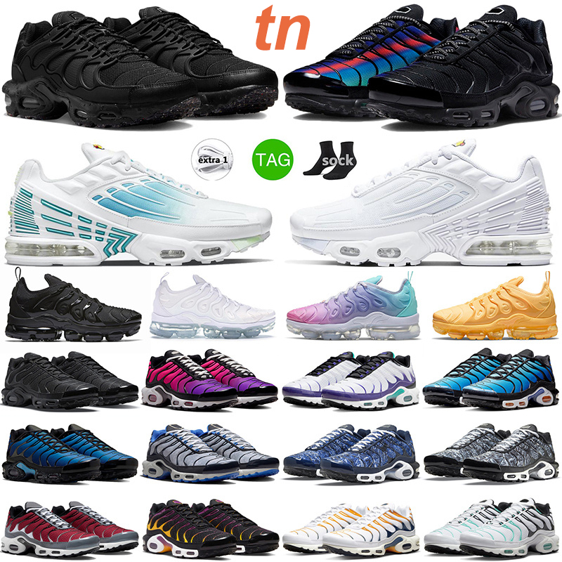 

TN Plus Running Shoes Men Women Unity Hyper Blue Grape vapor maxs Trainers Triple Black Tennis Ball Dark Russet Laser Blue Outdoor Sports Sneakers Eur 36-46, #40