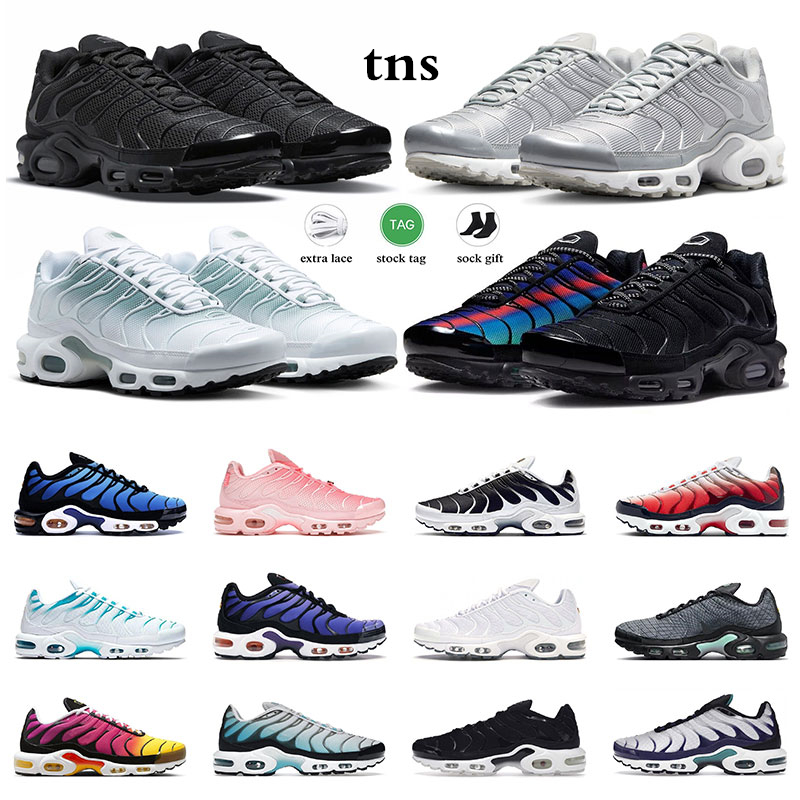 

2023 tns men women plus tn running shoes Triple White Black Anthracite Berlin Unity Hyper Spray Paint Blue Atlanta mens sports trainers sneakers
