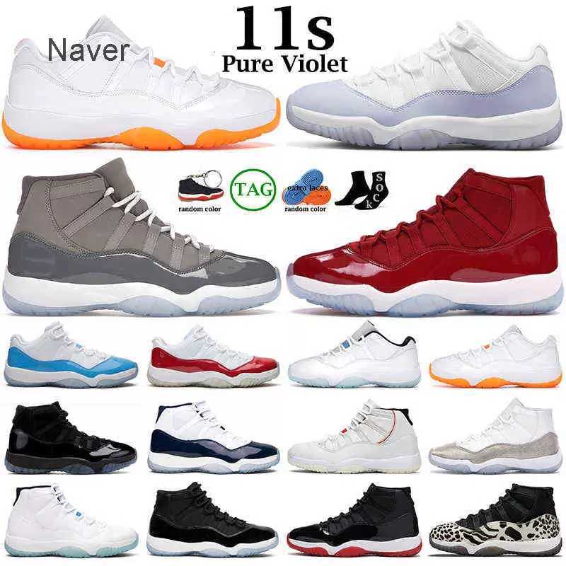 

basketball shoes 11 mens women high Cherry Bred Cool grey Pure Violet Concord Gamma bule Black Animal Instinct sports sneakers trainers X26Z