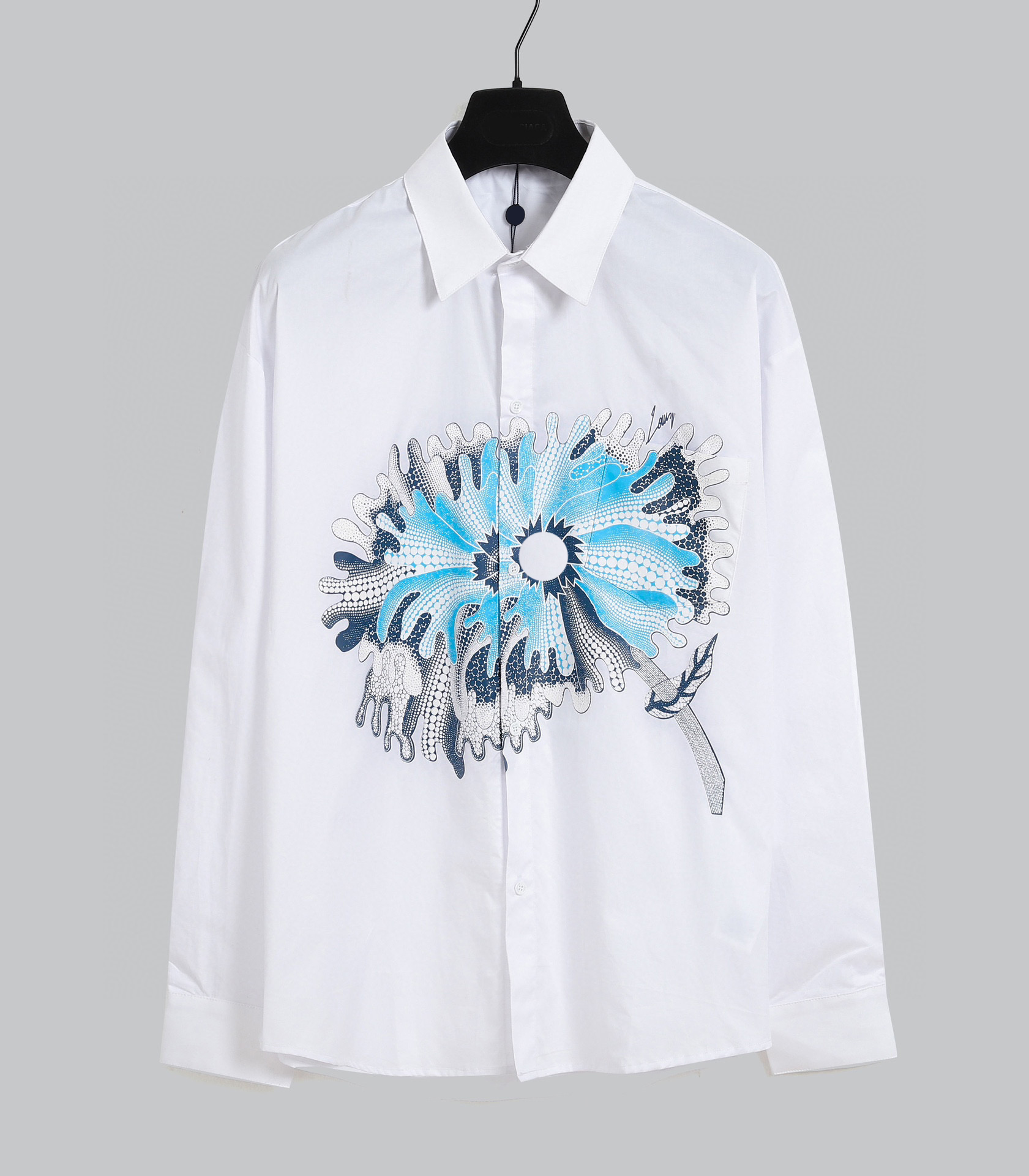 

Men's Plus Tees & Polos Round neck embroidered and printed polar style summer wear with street pure cotton fb1