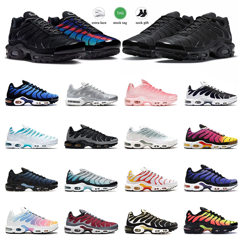 

TN men shoes tns plus running sneakers Triple Black White Hyper Blue Berlin Unity Oreo Atlanta Photon Dust Red Metallic Silver mens women sports trainers, 28
