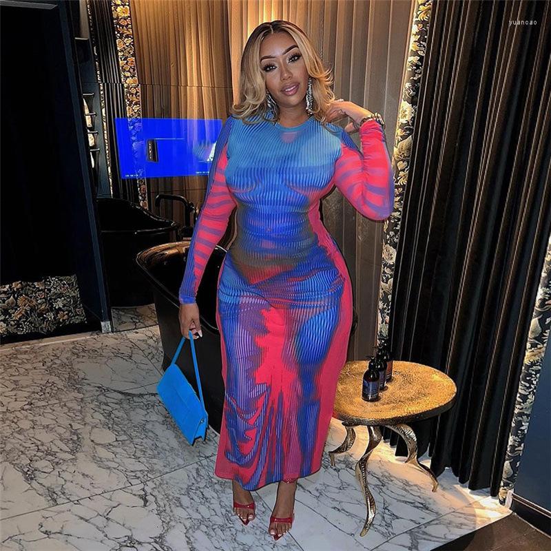 

Casual Dresses Sexy Long Dress 2023 Spring Sleeve Party Birthday Evening Maxi For Women Y2k Clothes Nightclub Streetwear Wholesale, Black