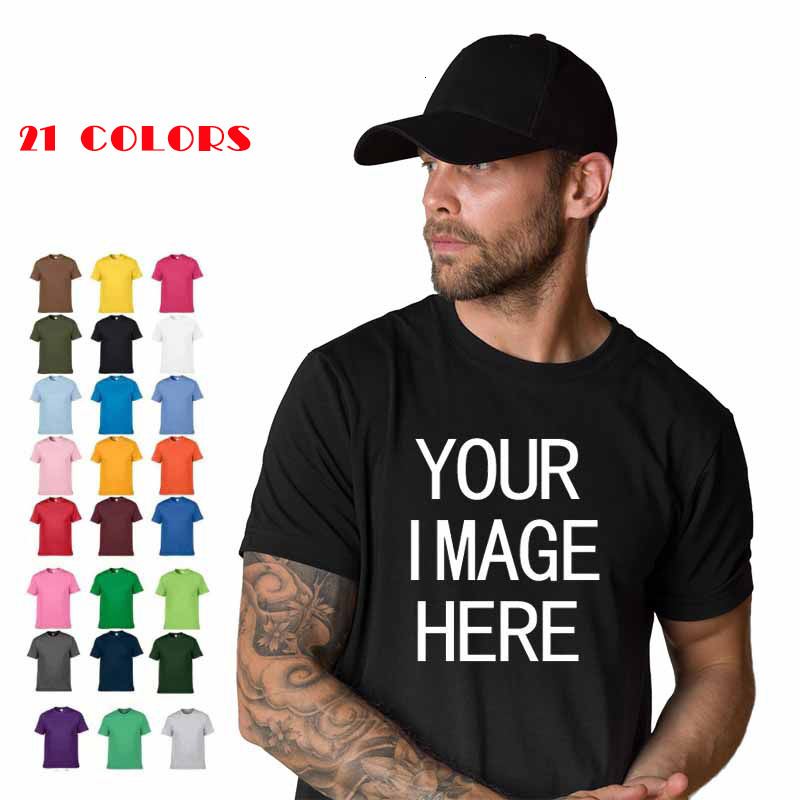 

Mens TShirts NO Price 100% Cotton Short Sleeve Oneck Men Tshirt Tops Tee Customized Print Your Own Design Brand Unisex T Shirt 230316, Black
