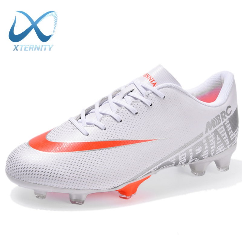 

Dress Shoes Men's Lightweight Soccer Shoes Outdoor Boys Football Ankle Boots Non-Slip Training Sneakers Kids FG/TF Soccer Cleats Unisex 230316, 1-orange(fg)