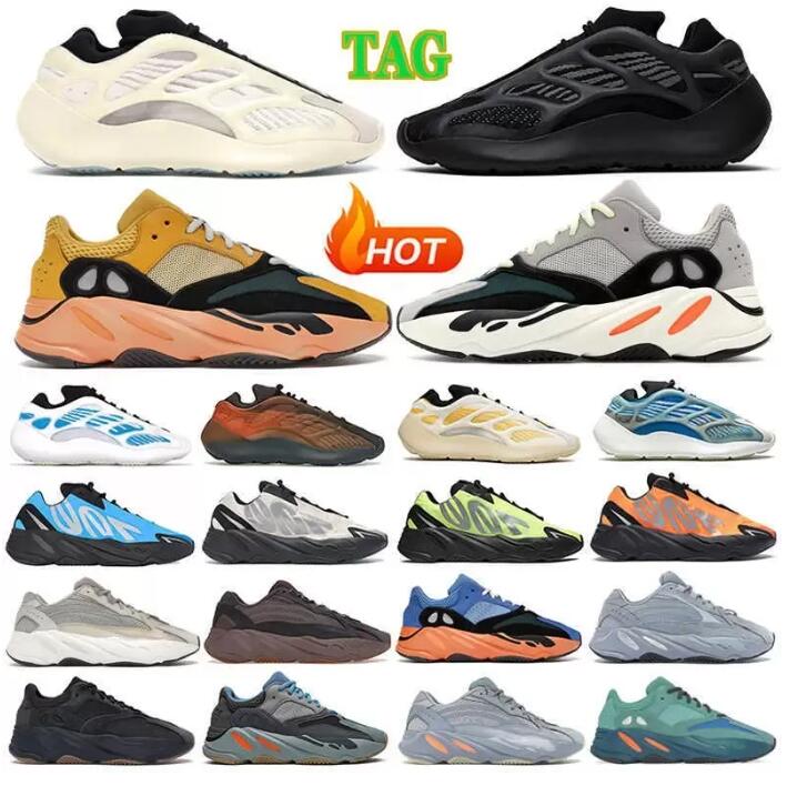 

700 V1 V2 V3 Designer Logo Running Shoes MNVN Hi-Res Red Rubber Faded Azure Fade Carbon Wave Runner Mens Arzareth Kyanite Clay Brown Azael sneakers, 17