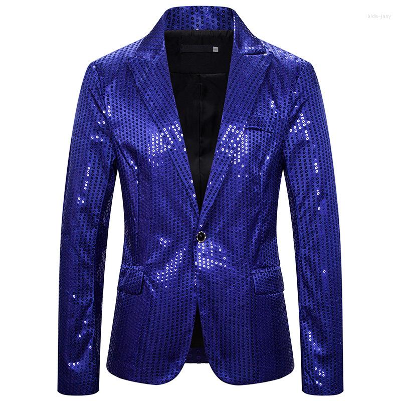 

Men' Suits Mens Sequins Blazers Suit Jacket Stylish Tuxedo Blazer Men Christmas Mardi Gras Halloween Costume Party Wedding Hombre, Light blue