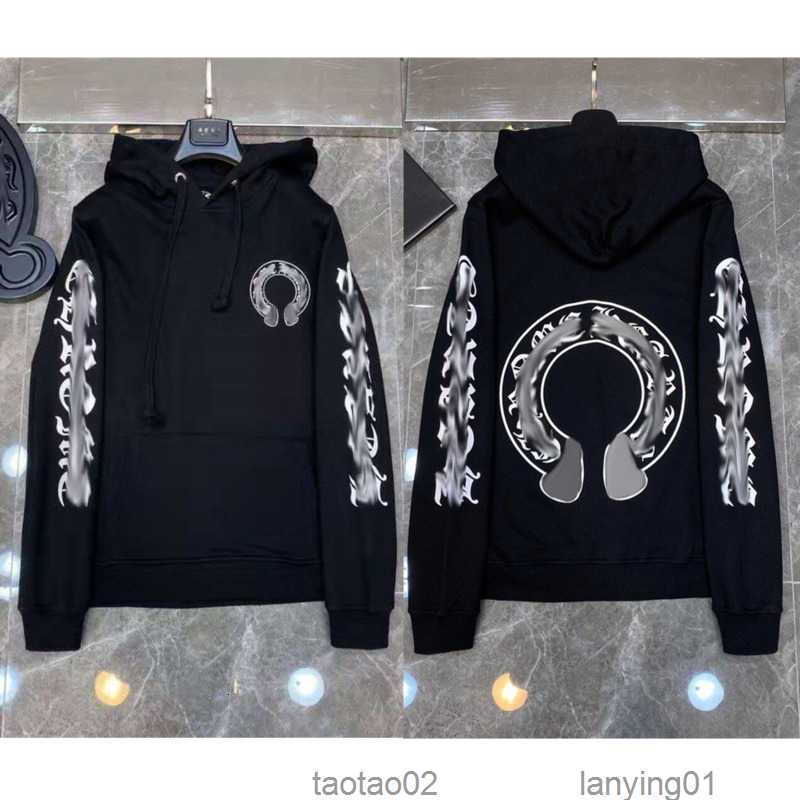 

Men's Hoodies Sweatshirts Luxury Fashion Mens Designer Ch Sanskrit Zipper Hooded Cross Pullover Hoodie Casual Men Coatanmkka7n, 10