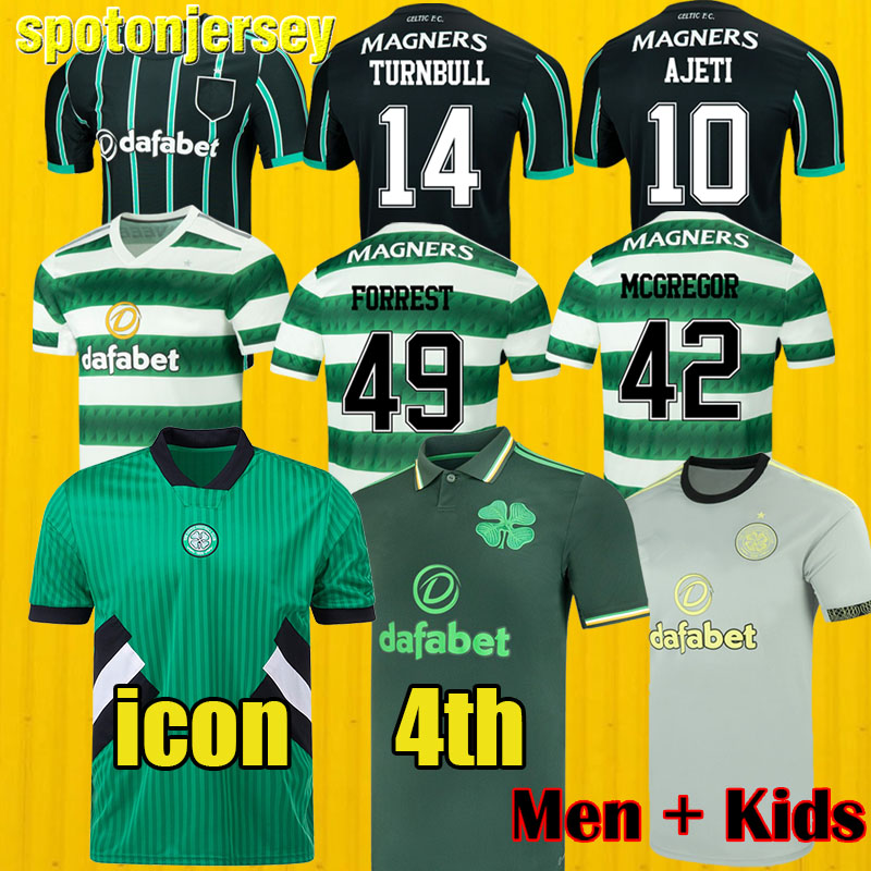 

23 Celtic Icon Soccer Jerseys ABADA JOTA 2022 2023 TURNBULL Fourth Kit KYOGO MCGREGOR Top Origins Football Shirt FORREST RALSTON Mens Kids Kit uniforms 3160, Third ucl