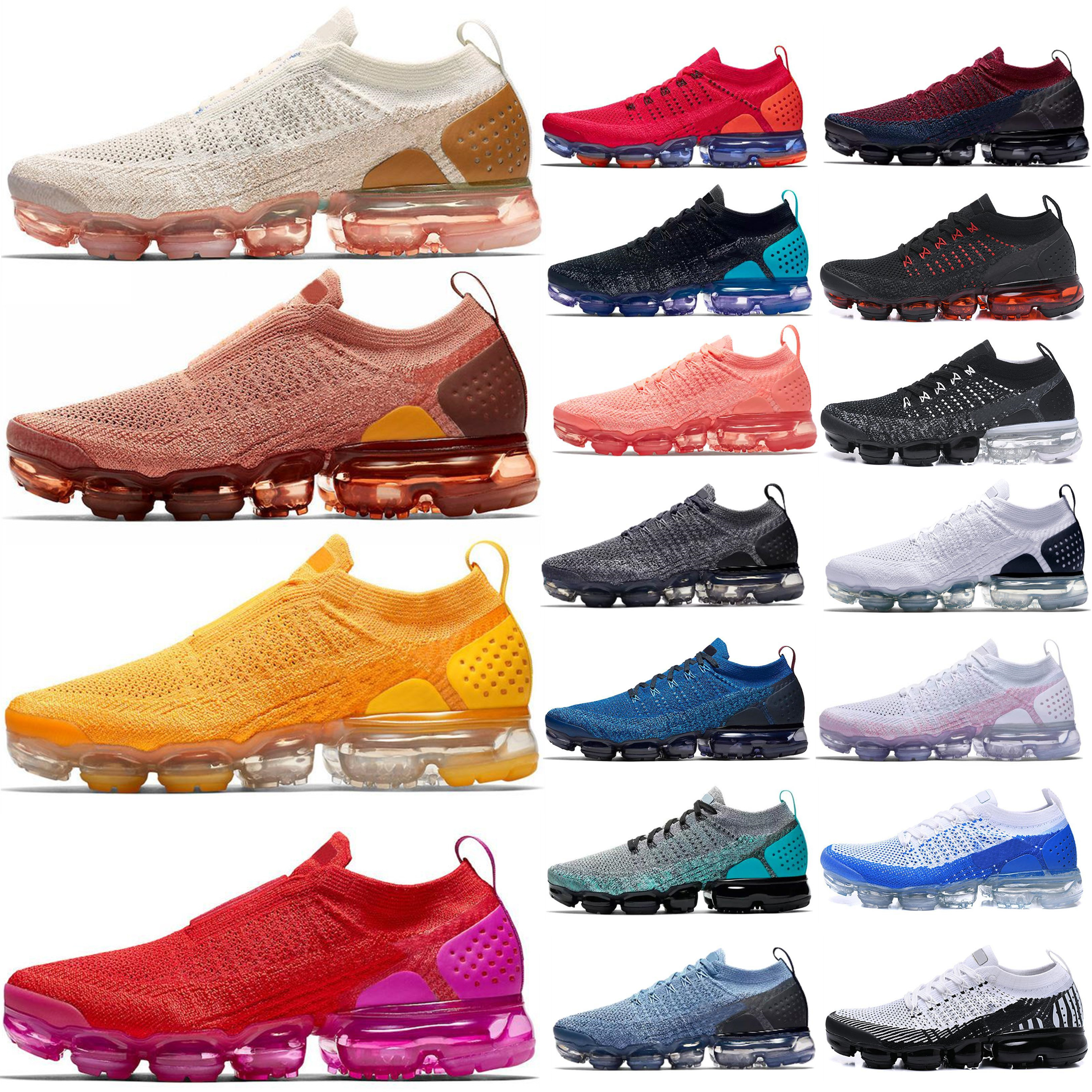 

vapor max fly 3.0 men running shoes knit 2.0 women Triple White Black Snakeskin oreo Grey Crimson South Beach USA Mens Trainers Sports Sneakers air Vapormaxs, 2.0 sport blue