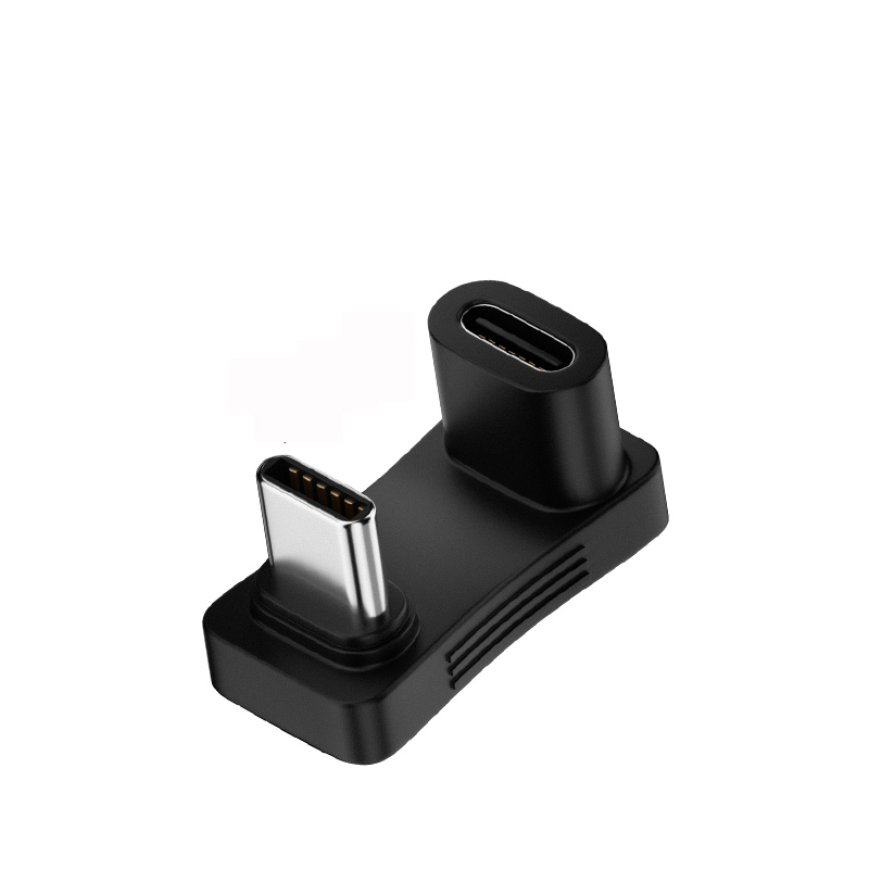 U-shaped extended TYPE-C female to male fast charging cable Screen projection adapter 100W for laptop steam deck-image-850554679