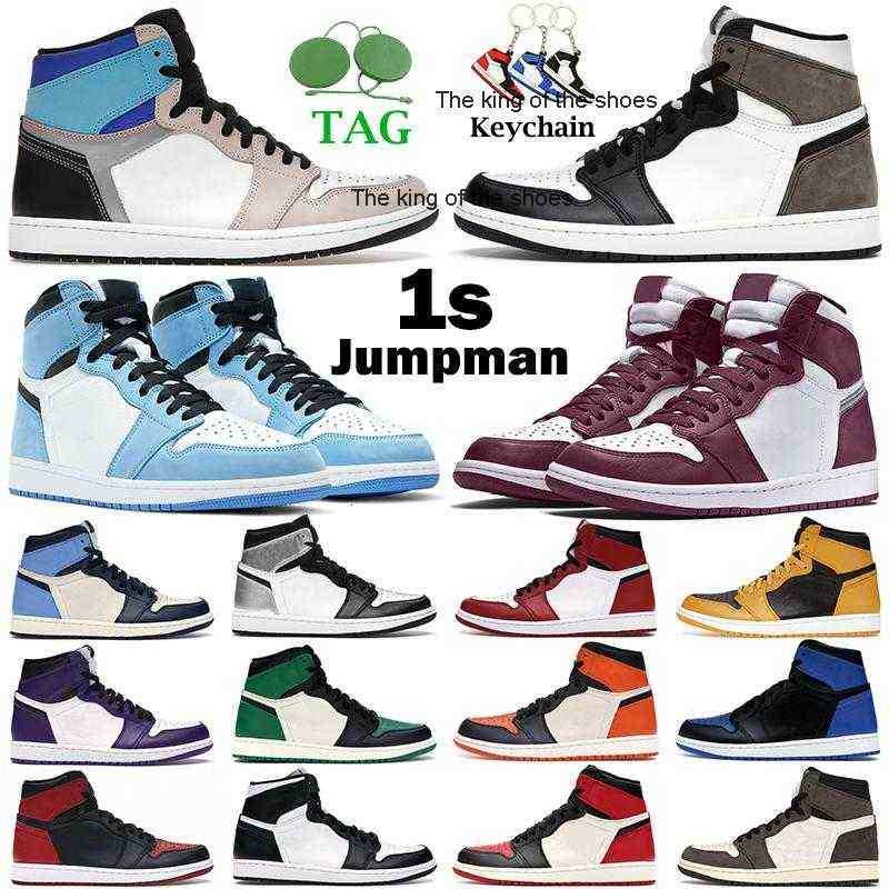 

2023 OG2023 OG Mens 1 1s High OG Military University Blue Basketball Shoes electro ge pollen dark mocha UNC Twist patent bred Chicago Light Smoke Grey