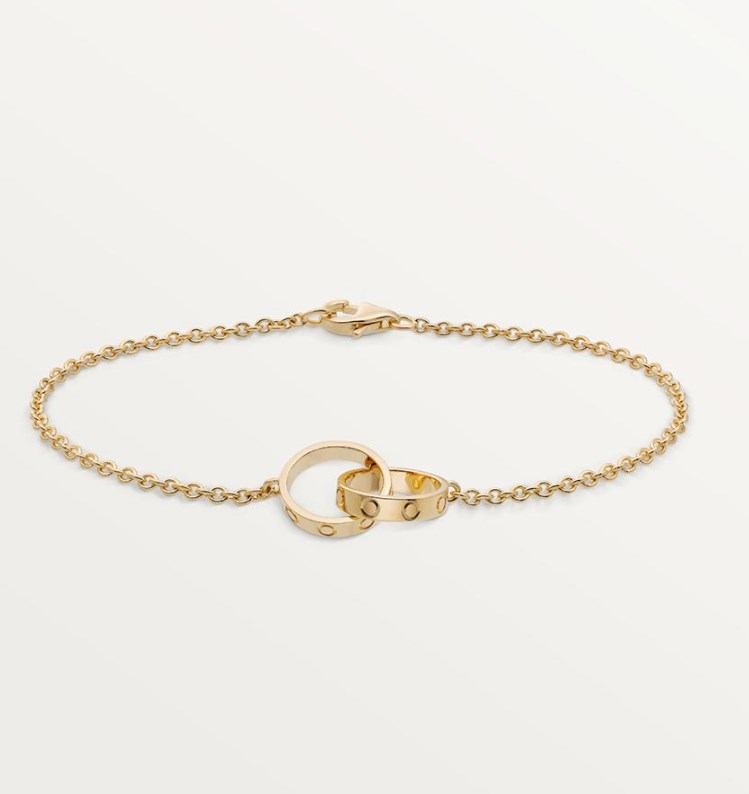 

High Edition Titanium Steel Charm Bracelets Love Bracelets for Women Girls Ladies Gift