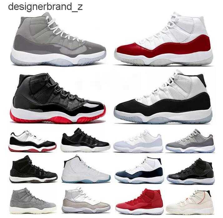 

High Cool Grey 11 Basketball Shoes 11s Animal Instinct Bred Jubilee jumpman Jam Cap and Gown Citrus Cherry pure violet kids Big boy Trainers J14H