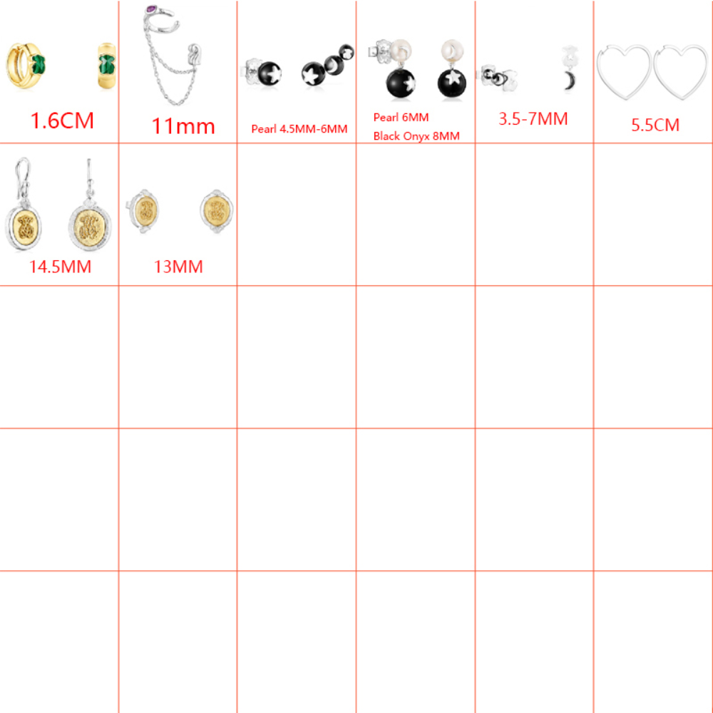 

2022 New Style 100% 925 Sterling Silver cute Bear Trend Fashion Ladies Beautiful Classic Earrings Jewelry Factory Direct Wholesale