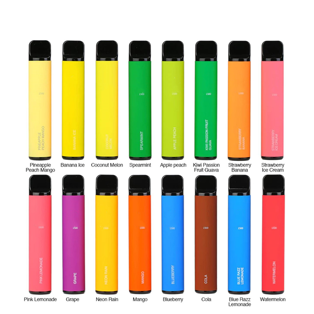 

Price includes VAT Ef Disposable electronic cigarette Pod Device bar 1500 puffs 850mAh Battery 4.8ml Prefilled Cartridge Vape Pen Vs Bang 6000 Elux Leegend