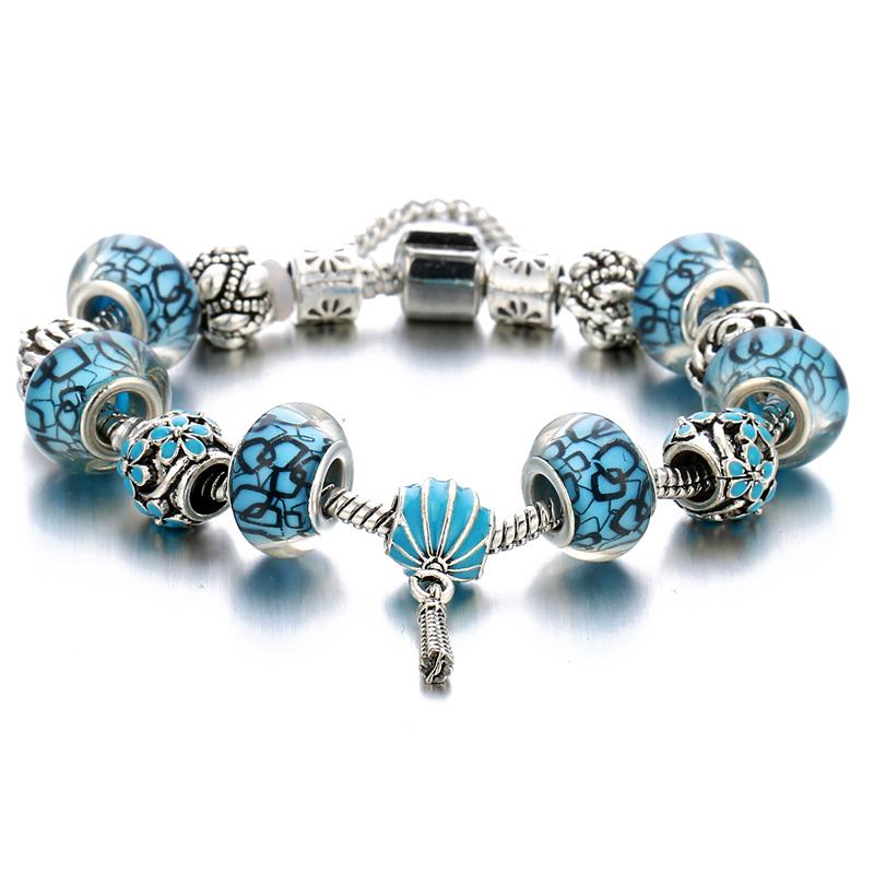 

Link Bracelets Bettyue Fashion Charm Luxury Handmade Flower Beads Jewelry & Bangles For Woman Elegance Florid Cool Wedding Gift Chain