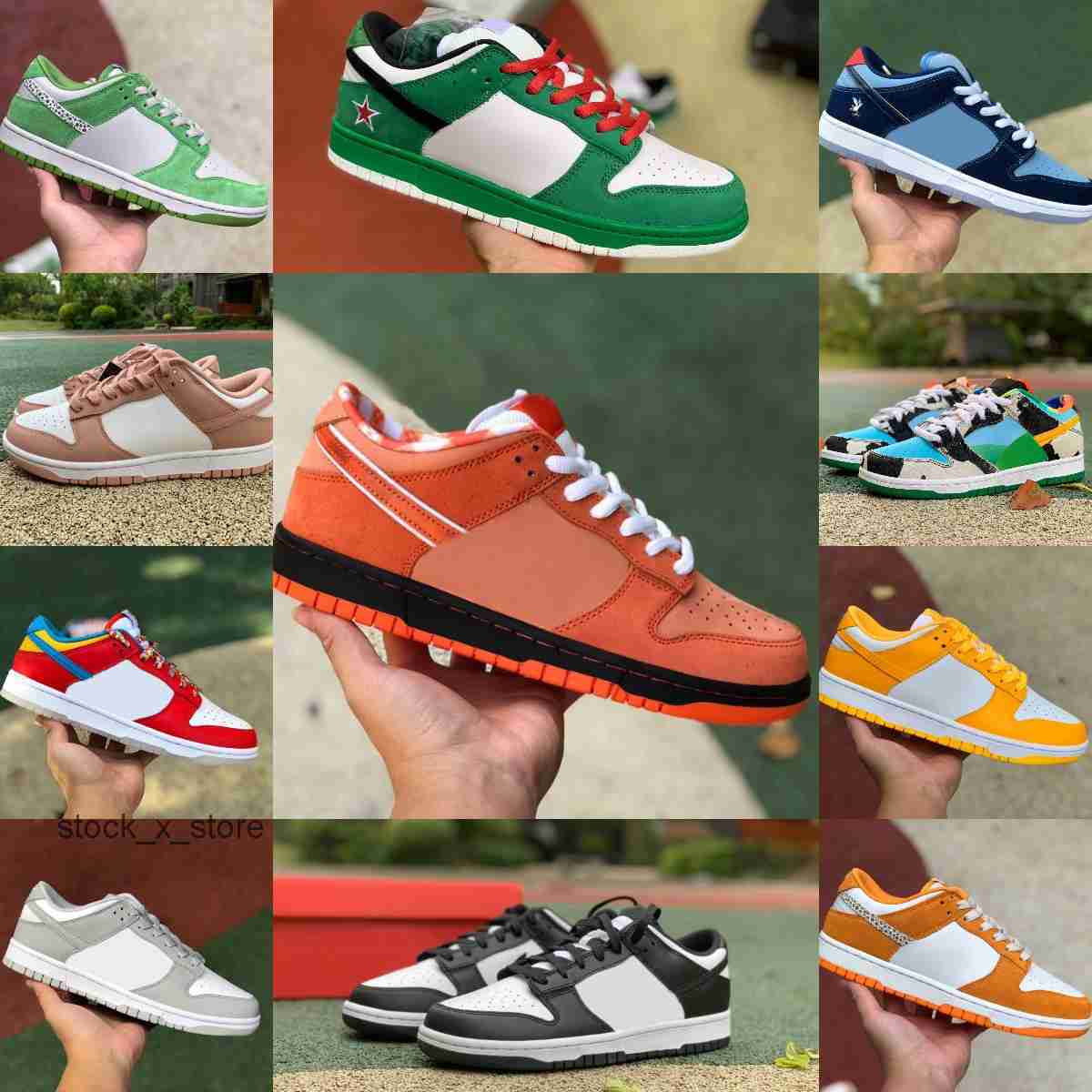 

Designers DUNKS Men Women Sports Shoes Trainer SB White Black Why So Sad Grey Fog Orange Lobster Rose Whisper Be True SBDUNK Ceramic Fruity, Chunky