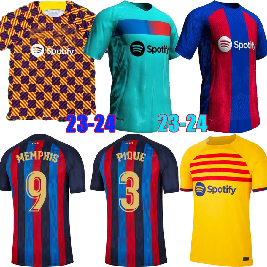 

22 23 24 PEDRI GAVI soccer jerseys LEWANDOWSKI FC FERRAN camiseta de futbol AUBA barca RAPHINHA 2022 2023 2024 ANSU FATI football shirt MEMPHIS barcelona kits, Red