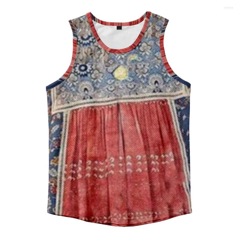 

Men's Tank Tops 2023 Summer Fashion Sleeveless Vest Beachwear Men Gym Top Fitness Clothing