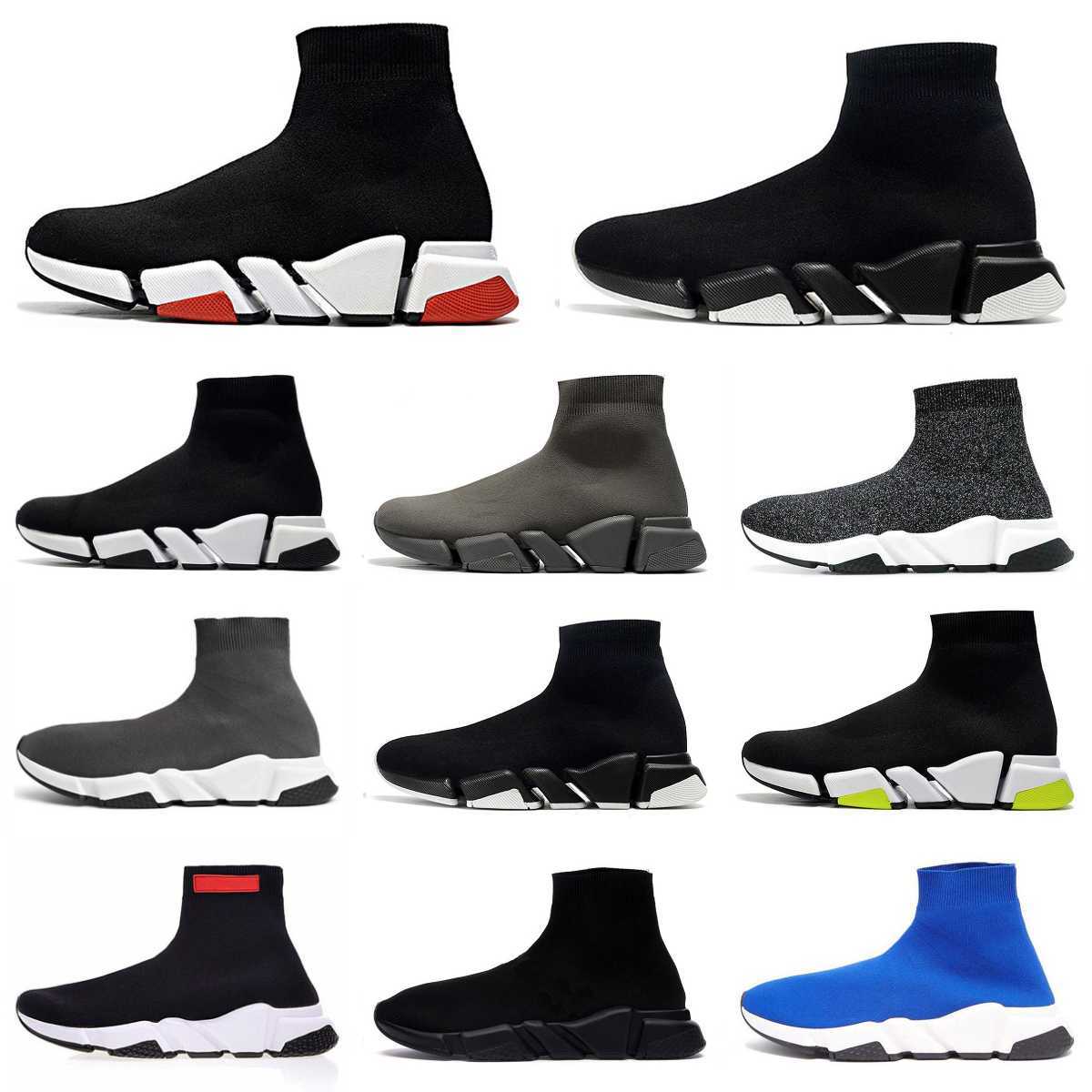 

Designers Speeds 2.0 1.0 Shoe Platform Casual Shoes Men Women Tripler Paris Socks Boots Black White Blue Light Ruby Graffiti Vintage Beige Brand Trainers Sneakers, Please contact us
