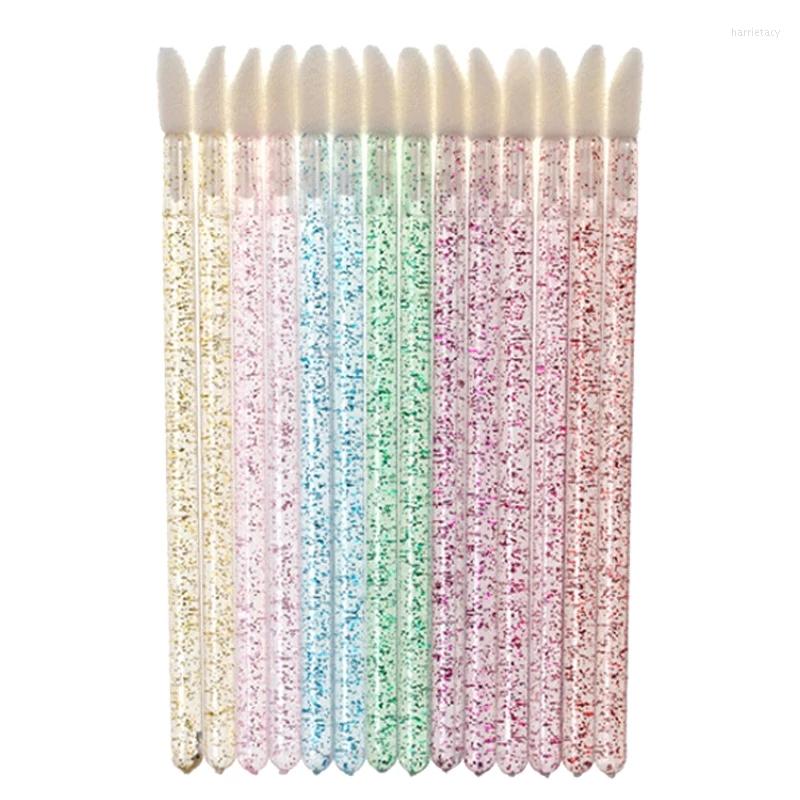 

Makeup Brushes 50Pcs Disposable Eyelash Brush Crystal Lashes Micro Extension Supplies Applicator Cleaner Beauty Tools