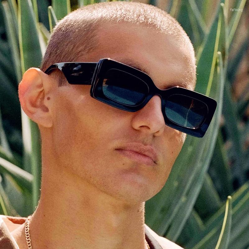 

Sunglasses HKNA 2023 Rectangle Retro Men Square Glasses For Women/Men Brand Designer Small Eyewear Gafas De Sol Hombre UV400