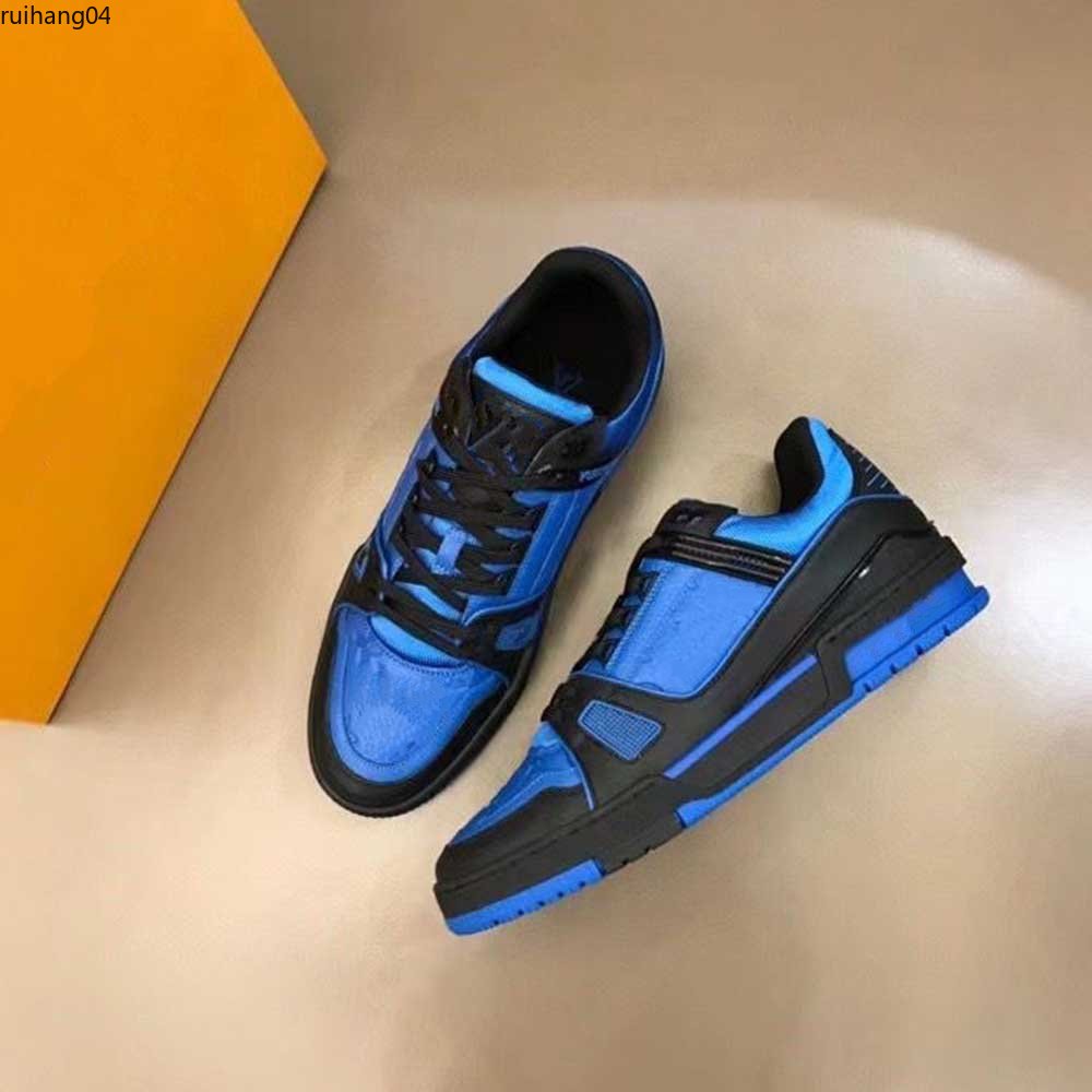 

Designer Fashion Trainer sneaker intage Casual Shoes Virgils alligator-embossed black Grey Brown White Green calf leather French Ablohs Mens Shoe mkjkl rh40000001