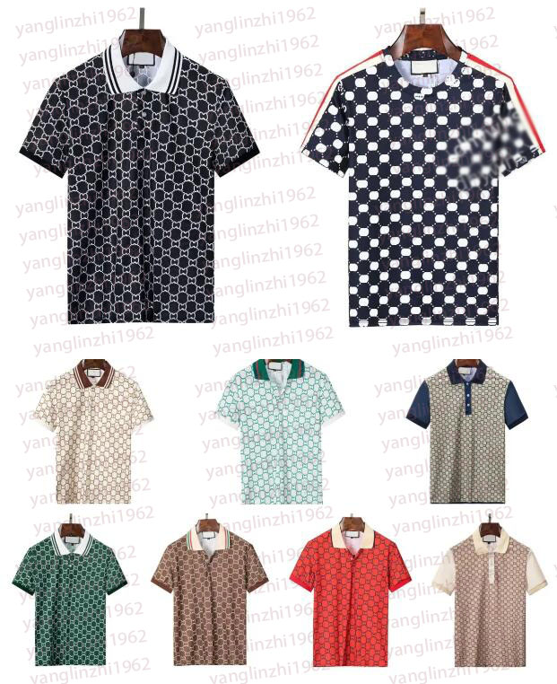 

Men' Polo Shirt Luxury Italian Men' T-Shirts Short Sleeve Fashion Casual Men' Summer T-shirt Various Colors Available Size M-3XL, Asian size/1