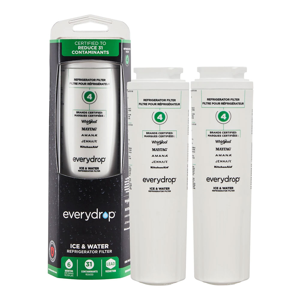 

Everydrop by Whirlpool EDR4RXD1 Refrigerator Water Filter 4 (2 Pack)