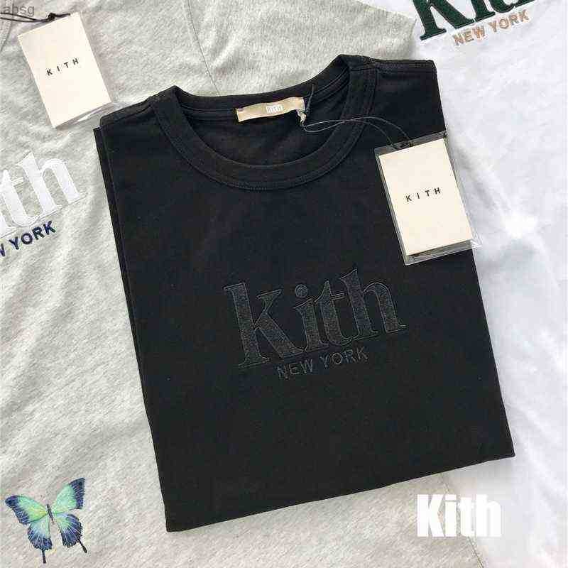 

Embroidery Kith T-shirt Oversize Men Women York t Shirt High Quality 2023 Casual Summer Tees