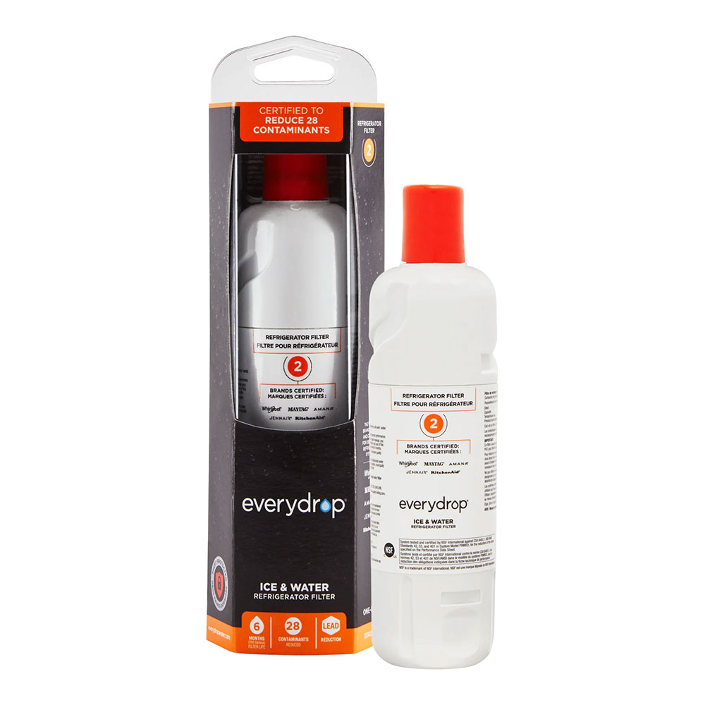 

Everydrop EDR2RXD1 Whirlpool Refrigerator Water Filter 2 (Pack of 1)