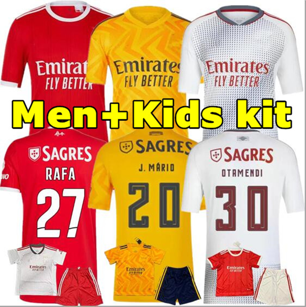 

2023 SCHJELDERUP soccer jerseys G.RAMOS NERES RAFA jersey 22 23 SEFEROVIC WALDSCHMIDT EVERTON PIZZI DARWIN Home Away third Men kids kit Football shirt