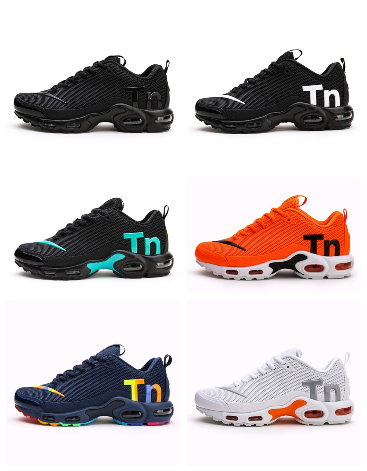 

Running Shoes outdoor Mercurial Plus Tn Ultra SE Black White Orange Women Mens maxes Trainers Sneakers, 11