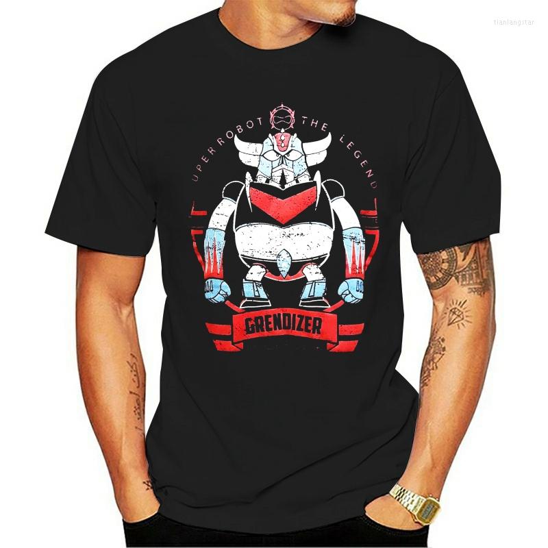 

Men's T Shirts Shirt 2023 Grendizer Goldrake Manga, White