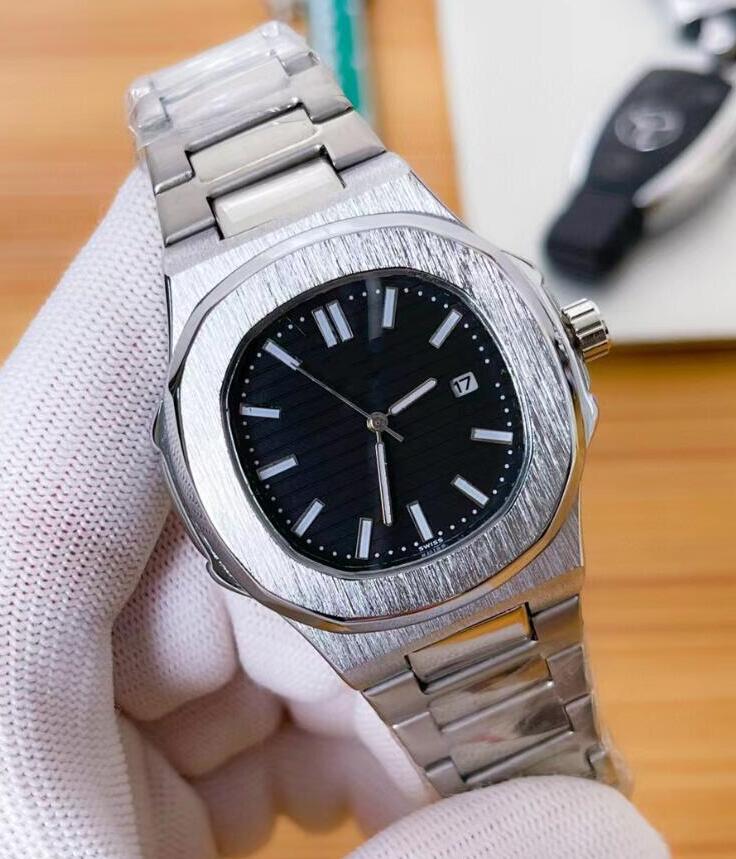 

2023 U1 Top-grade AAA wristwatches Luxurys Patekity Watches Steel Mesh band Analog with Date Wrist Men Luxury Brand ERUY Movement Watches Montre Luxe